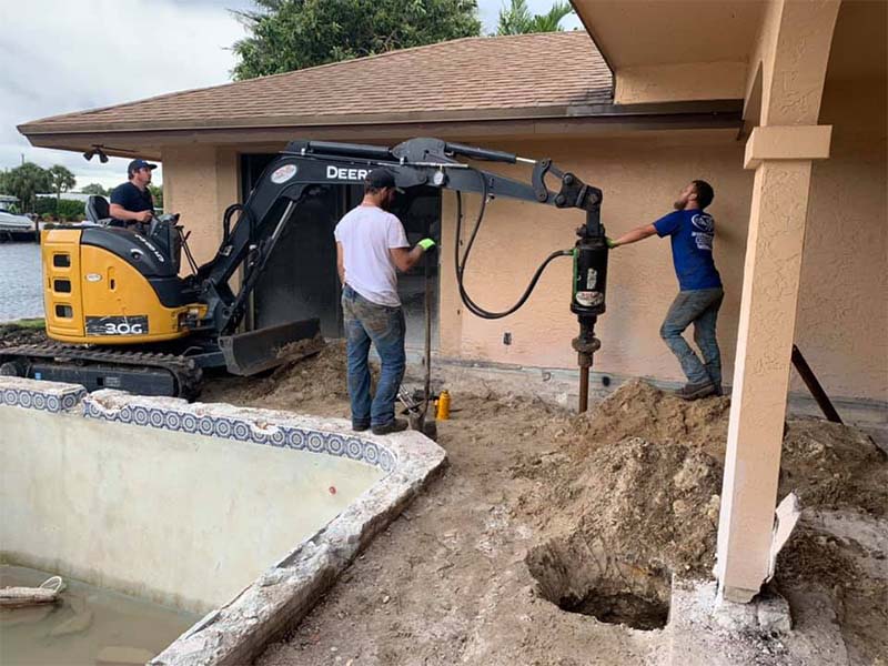 Concrete Slab Foundation Repair in Fleming Island, FL