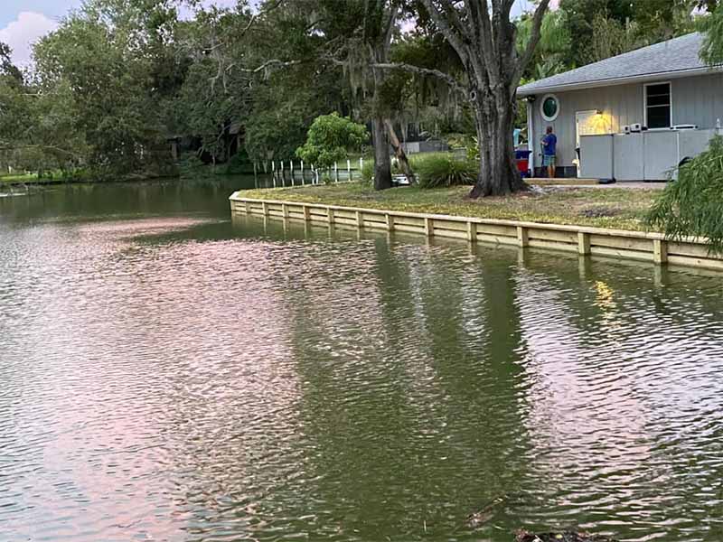 Seawall Repair in Fleming Island, FL